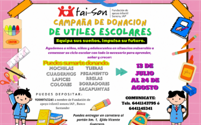 Campaña de Donación de Útiles Escolares